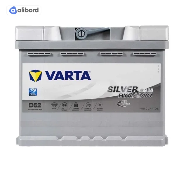 Акумулятор 60Ah-12v VARTA Dynamic AGM (A8) (242х175х190),R,EN680 !КАТ. -20% 560 901 068