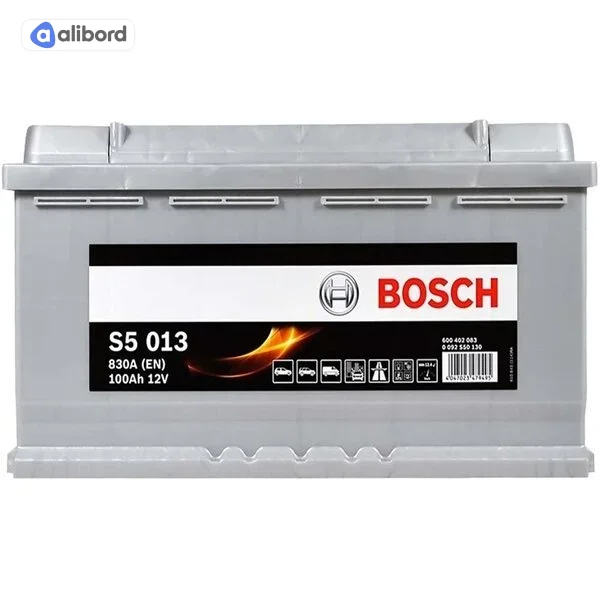 Акумулятор  100Ah-12v BOSCH (S5013) (353x175x190),R,EN830 !КАТ. -20% 0092S50130