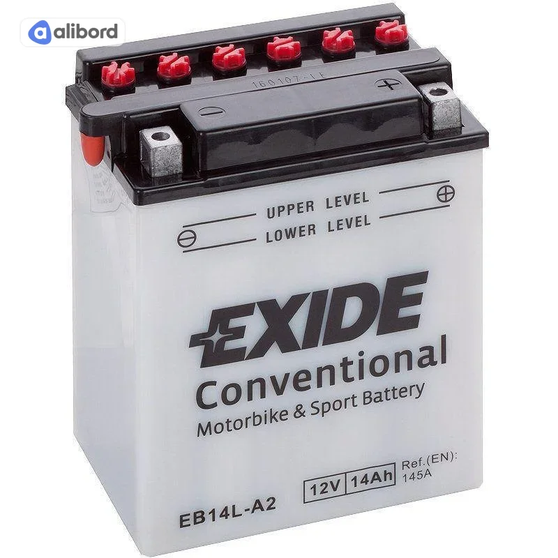 Акумулятор 14Ah-12v Exide (EB14-A2) (134х89х166) L, EN145 EB14-A2