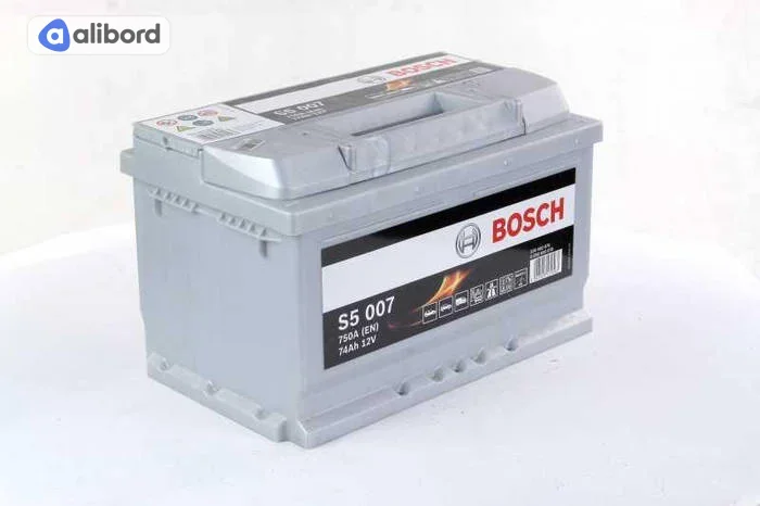 Акумулятор   74Ah-12v BOSCH (S5007) (278x175x175),R,EN750 !КАТ. -20% 0092S50070