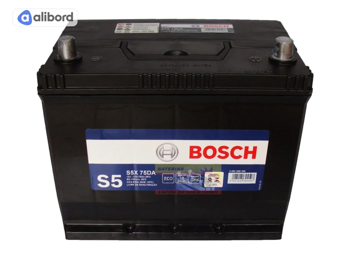 Акумулятор 75Ah-12v BOSCH (L4 027) (272х175х225),L,EN600 Deep Cycle 0092L40270