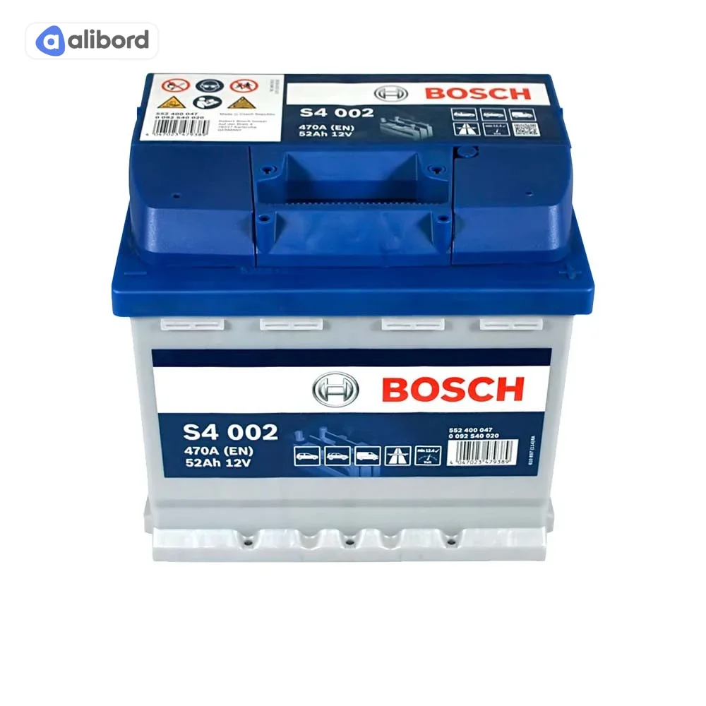Акумулятор   52Ah-12v BOSCH (S4002) (207x175x190),R,EN470 !КАТ. -15% 0092S40020