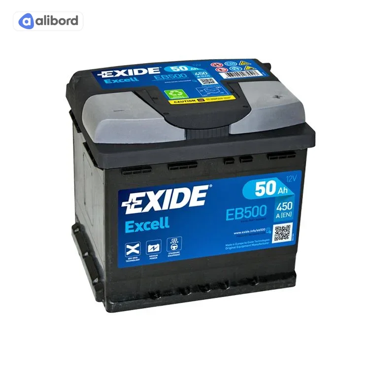 Акумулятор   50Ah-12v Exide EXCELL(207х175х190),R,EN450 !КАТ. -10% EB500