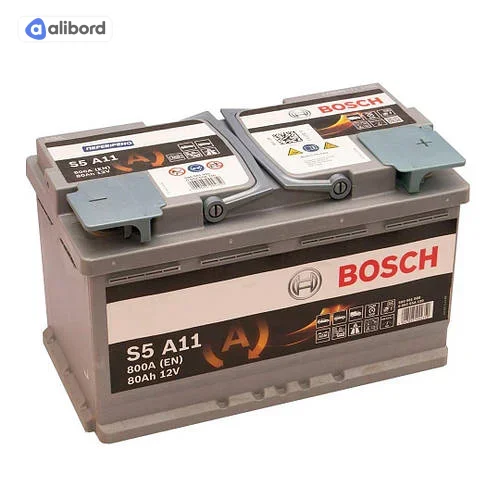 Акумулятор   80Ah-12v BOSCH AGM (S5A11) (315x175x190),R,EN800 !КАТ. -15% 0092S5A110