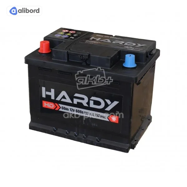 Акумулятор   60Ah-12v HARDY STANDARD (242x175x190),L,EN510 !КАТ. -15% 5237995117