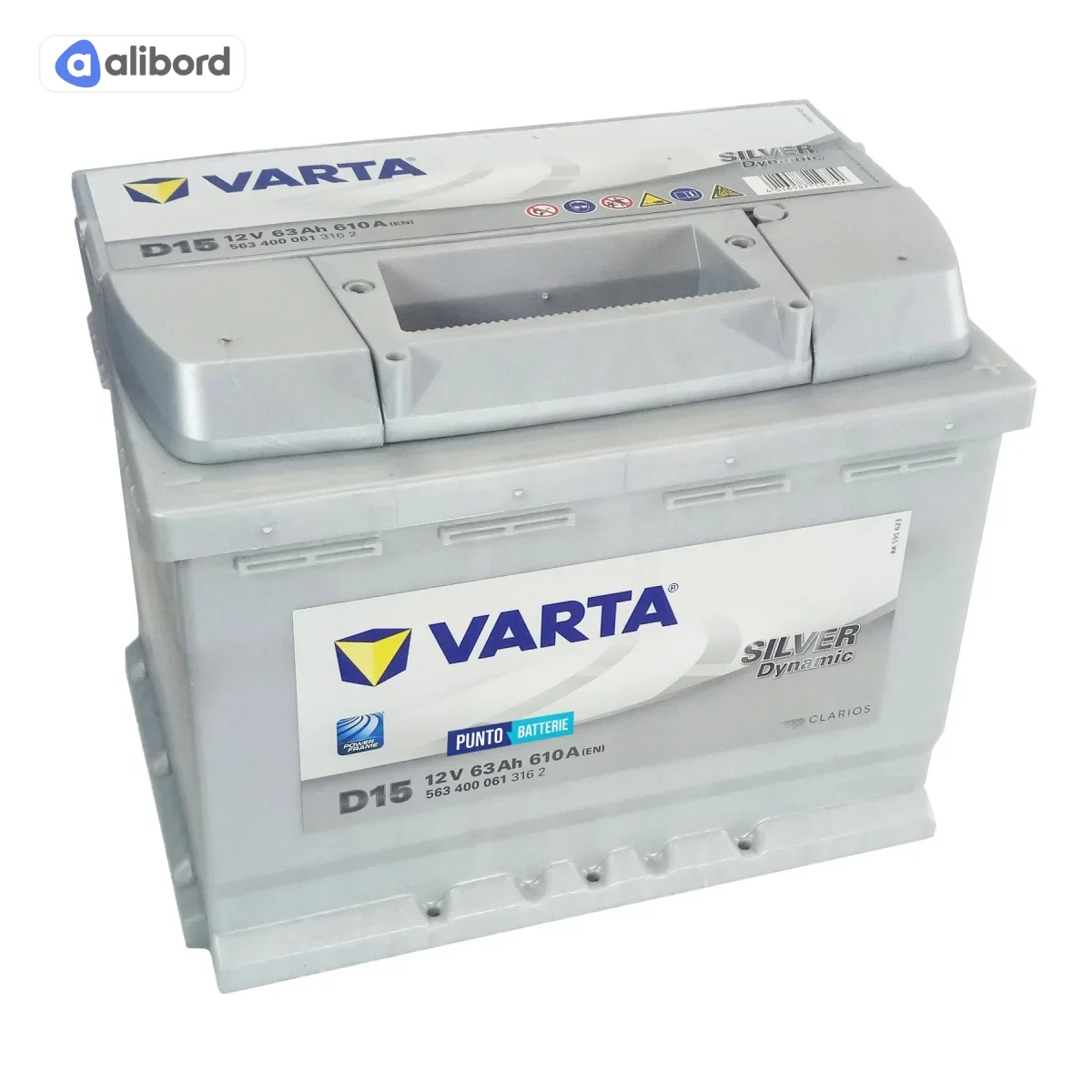 Акумулятор   63Ah-12v VARTA SD(D39) (242x175x190),L,EN610 !КАТ. -10% 563 401 061