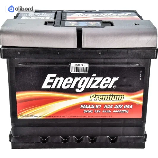 Акумулятор 44Ah-12v Energizer (207х175х175), R, EN440! КАТ. -10% 544 402 044