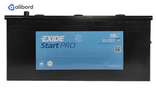 Акумулятор 225Ah-12v Exide Start PRO (518х279х240),полярність зворотна (3),EN1200 EG2253