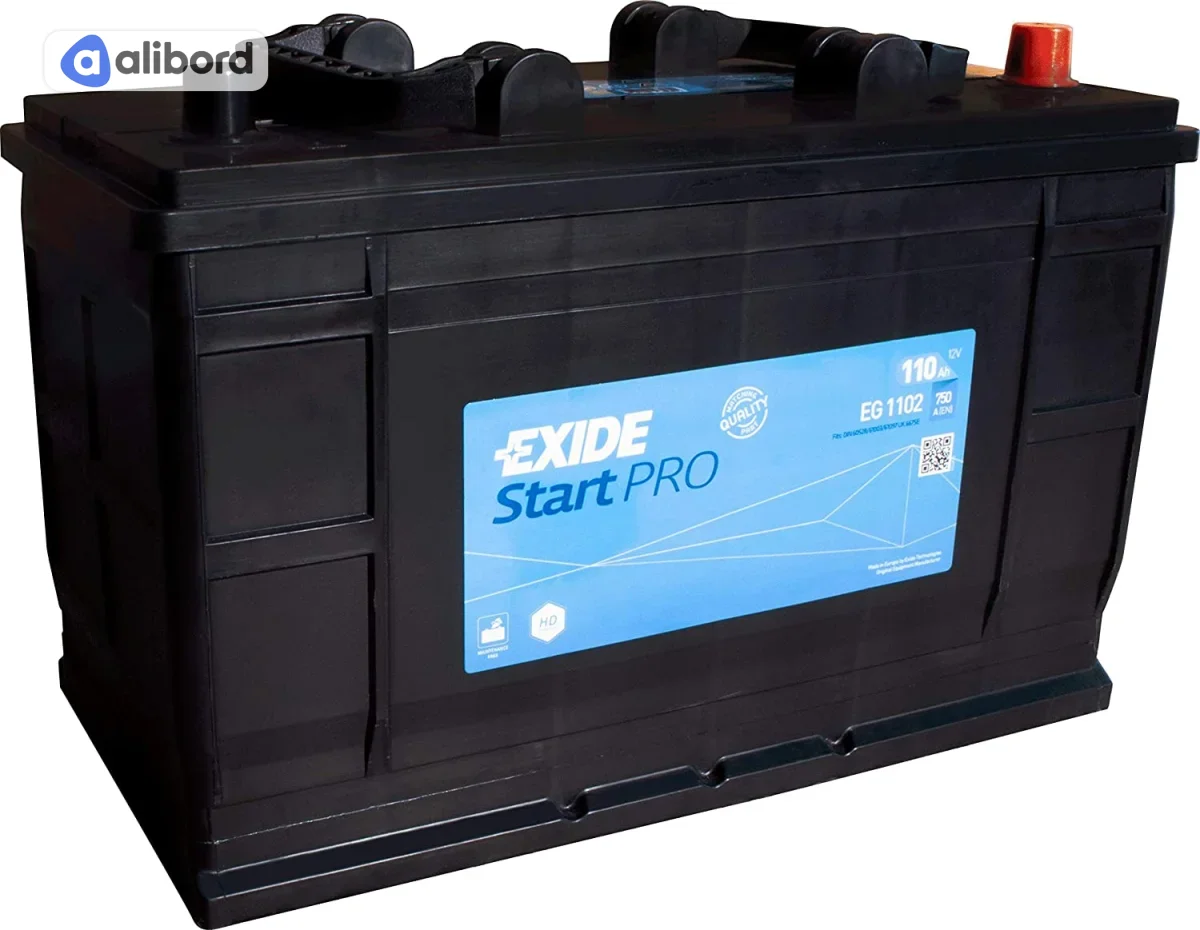 Акумулятор  110Ah-12v Exide Start PRO (345х175х240),R,EN750 !КАТ. -15% EG1102