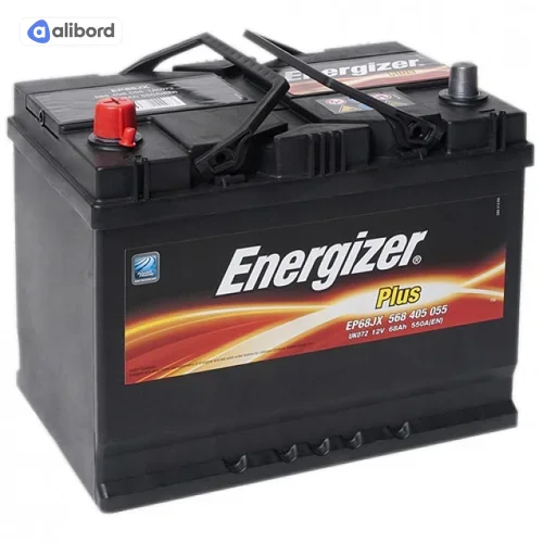 Акумулятор 68Ah-12v Energizer Plus (261х175х220), L,EN550 Азія 568 405 055