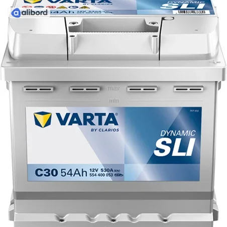 Акумулятор 54Ah-12v VARTA Dynamic SLI (C30) (207x175x190),R,EN530 !КАТ. -10% 554 400 053