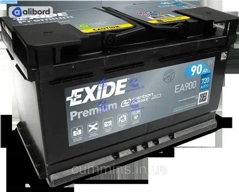 Акумулятор 90Ah-12v Exide PREMIUM (315х175х190), R, EN720 EA900