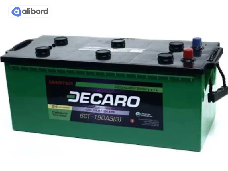 Акумулятор 190Ah-12v DECARO MASTER (513х223х217), L, EN1250 6СТ-190 А3 (3) M