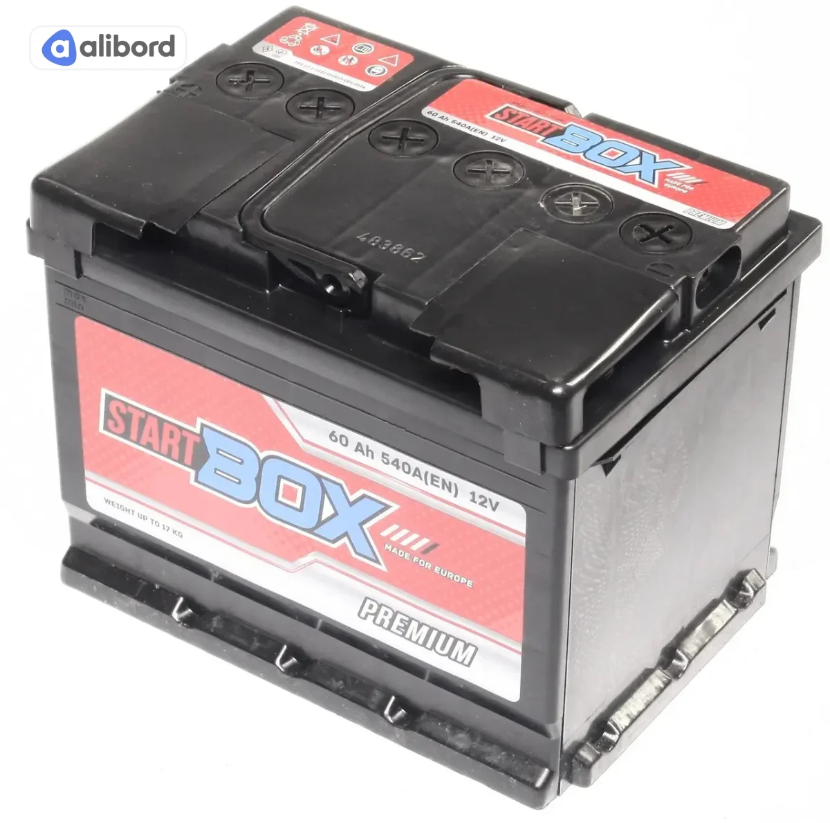 Акумулятор 60Ah-12v StartBOX Premium (242x175x190),R,EN540 52371100360