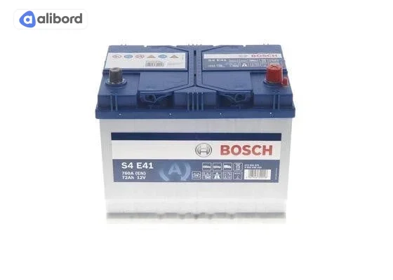 Акумулятор 72Ah-12v BOSCH EFB (S4E41) (261x175x219),R,EN760 Азія 0092S4E410