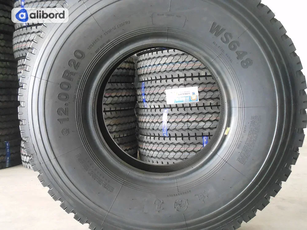 Шина 12,00R20 156/153K 20PR WS648 (Wosen) з камерою й ободною стрічкою 120020WS648