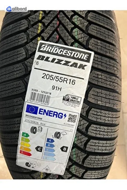 Шина 205/55R16 91H Blizzak 6 (Bridgestone) 31399