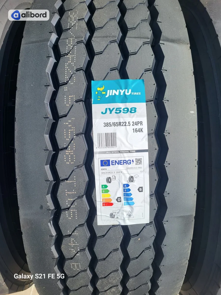 Шина 385/65R22,5 164K (24PR) JY598 M+S, 3PMSF (Jinyu) 3302001271