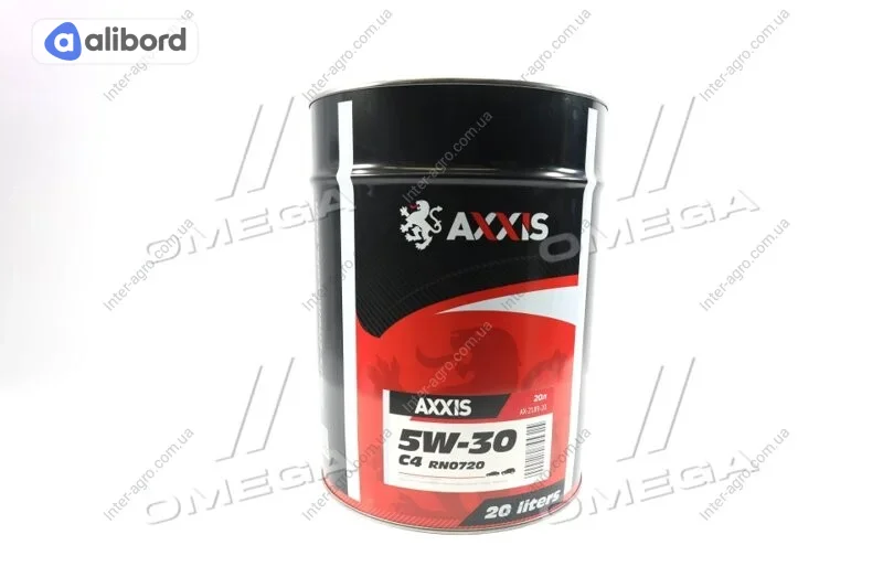 Олива моторна AXXIS 5W-30 С4 RN0720 (Каністра 5л) AX-2189-5