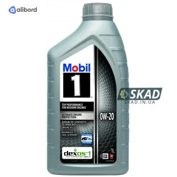 Олива моторна Mobil 1 0W-20 (Каністра 5л) 155253