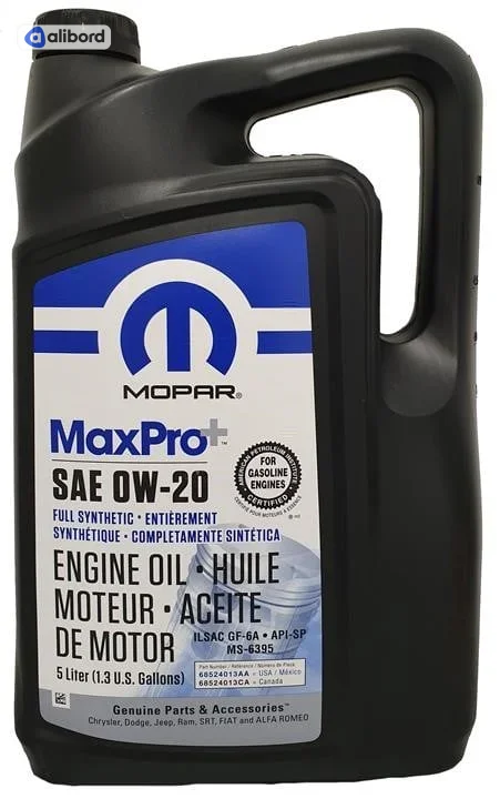 Олива моторна CHRYSLER/MOPAR MaxPro+ 0W-20 (5л) 68524013AA