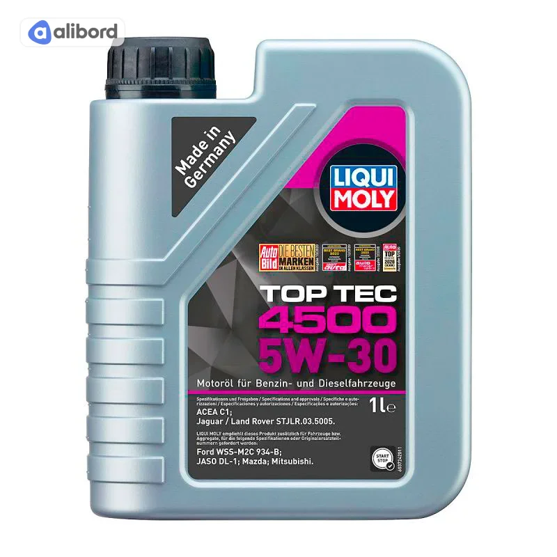 Олива моторна Liqui Moly TOP TEC 4500 5W-30 (Каністра 5л) 2318