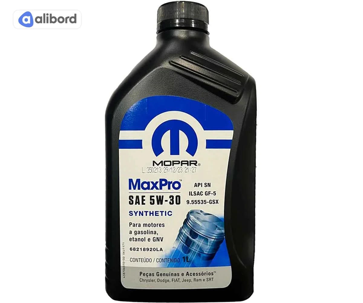 Олива моторна CHRYSLER (MS-6395) MAXPRO 5W-30 SP / GF-6A (5л) 68518205AA