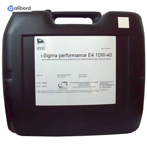 Олива моторна ENI i-Sigma perfomance E4 10w-40 (Каністра 20л) 108150