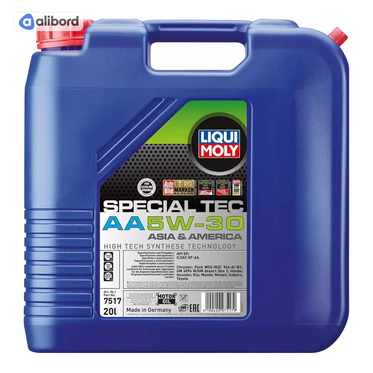 Олива моторна Liqui Moly SPECIAL TEC АА 5W-30 (Каністра 5л) 7530
