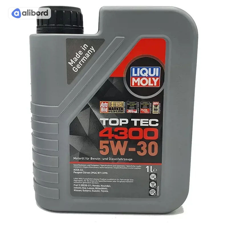 Олива моторна Liqui Moly TOP TEC 4300 5W-30 (Каністра 1л) 8030/2323