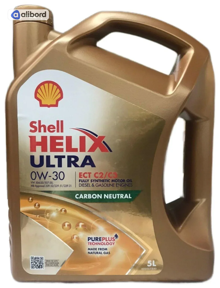 Олива моторна SHELL Helix Ultra ECT C2/C3 0W-30 (Каністра 4л) 550046306
