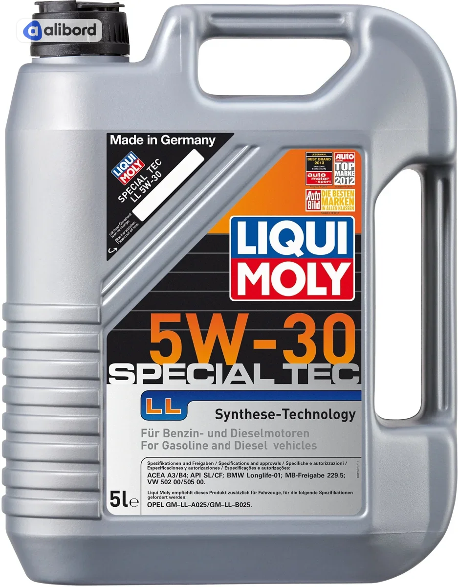 Олива моторна Liqui Moly SPECIAL TEC LL 5W-30 (Каністра 4л) 2339