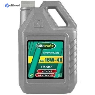 Олива моторна OIL RIGHT Стандарт 15W-40 (Каністра 1л) 2374