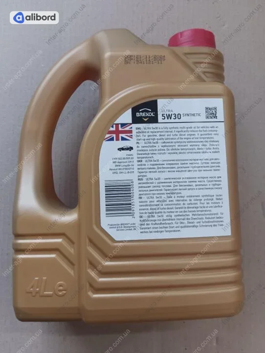 Масло моторн. BREXOL ULTRA 5W30 SN/CF (Бочка 60л) 391539738