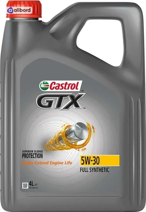 Олива моторна Castrol GTX 5W-30 (Каністра 1л) 15E615