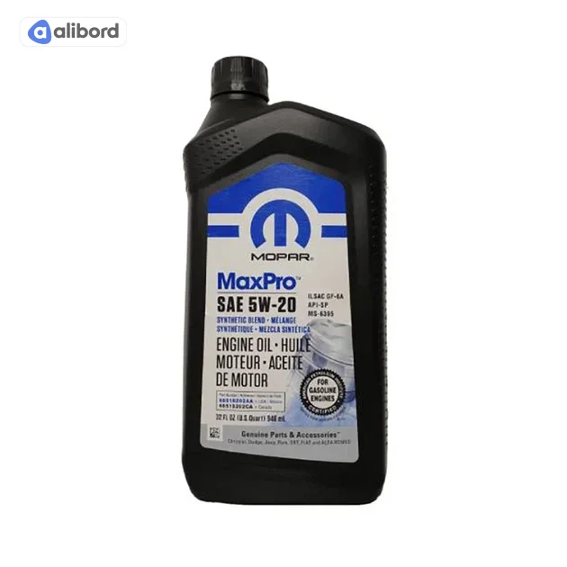 Олива моторна CHRYSLER (MS-6395) MAXPRO 5W-20 SP / GF-6A (0,946л) 68518202AA