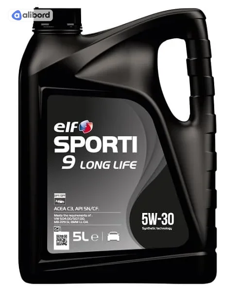 Олива моторна ELF SPORTI 9 C3 5W-30 (Каністра 5л) 214249