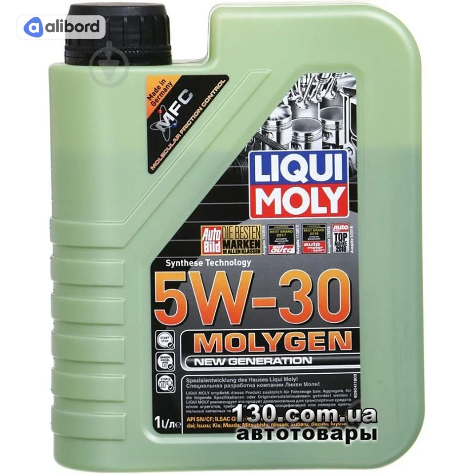 Олива моторна Liqui Moly Molygen New Generation 5W-30 DPF (Каністра 1л) 21224