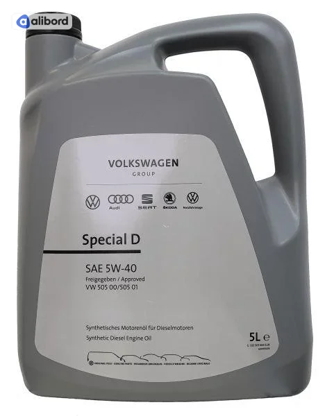 Олива моторна VAG SPECIAL D 5W-40 (5л) GS55505M4