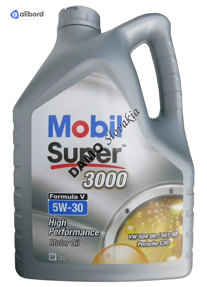 Олива моторна Mobil Super 3000 Formula V 5W-30 (Каністра 5л) 154447