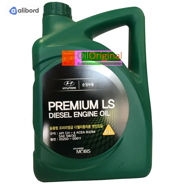 Олива моторна HYUNDAI PREMIUM LS DIESEL SAE 5W-30 CH-4 (4л) 0520000411