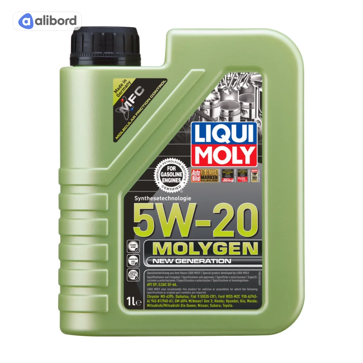 Олива моторна Liqui Moly Molygen New Generation 5W-20 (Каністра 4л) 20798