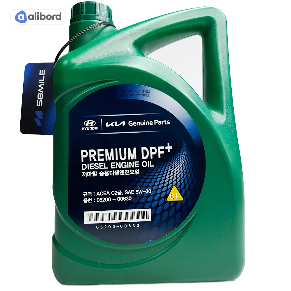 Олива моторна HYUNDAI PREMIUM DPF+ 5W-30 C2 (6л) 0520000630