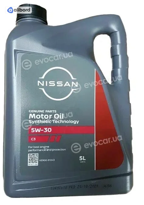 Олива моторна NISSAN Motor Oil ST 5W-30 C3 (1л) KE90091033