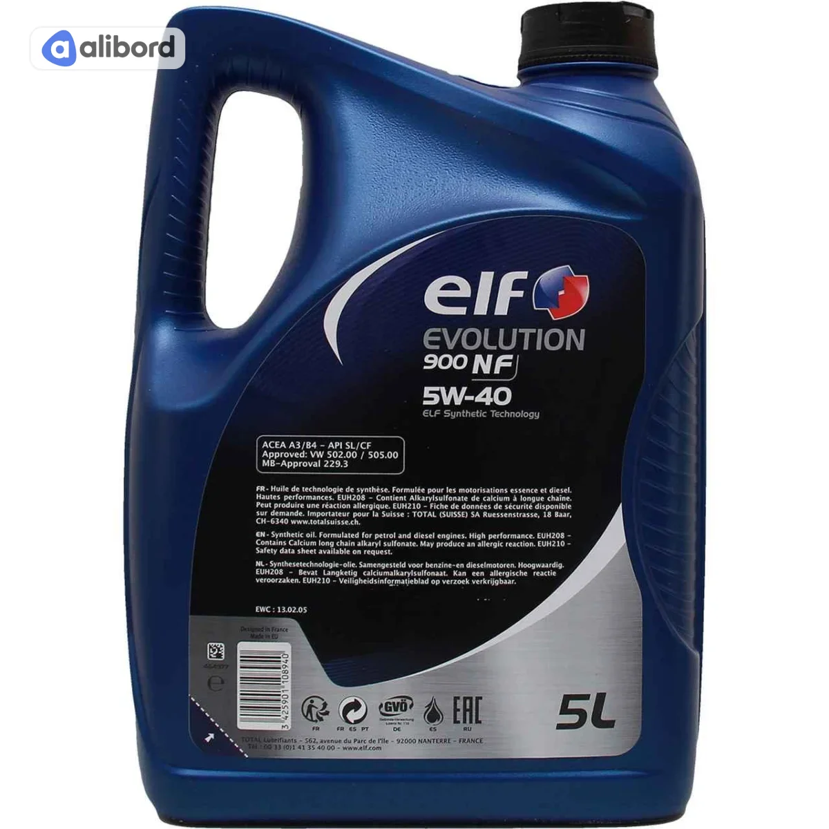 Олива моторна ELF Evolution 900 NF 5W-40 (Бочка 20л) 194799