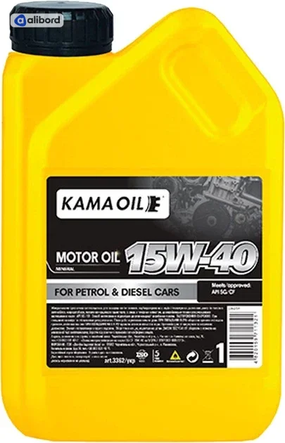 Олива моторна Кама Ойл 15W-40 SG/CF (Каністра 1л) 8420