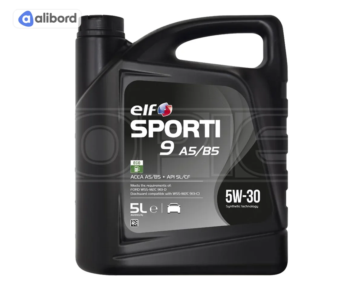 Олива моторна ELF SPORTI 9 A5/B5 5W-30 (Каністра 5л) 214250