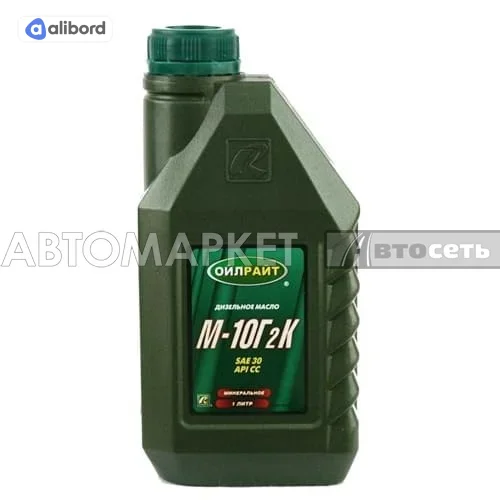Олива моторна OIL RIGHT М10Г2к SAE 30 CC (Каністра 5л) 2502