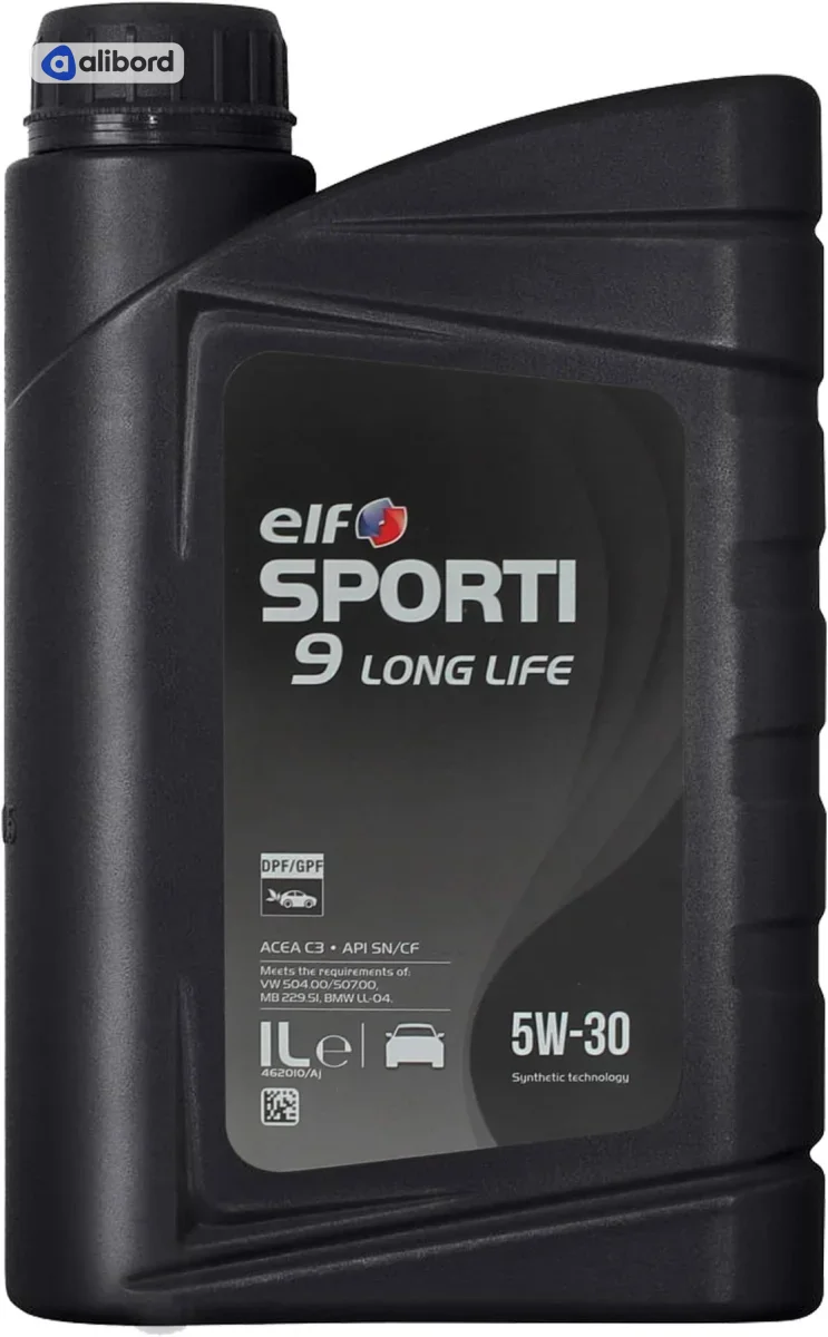 Олива моторна ELF SPORTI 9 LONG LIFE 5W-30 (Каністра 1л) 214257