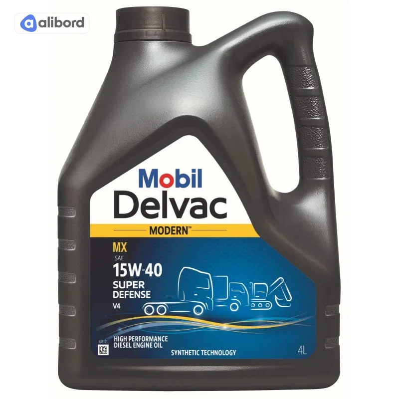 Олива моторна Mobil Delvac Modern 15W-40 Super Defense V4 (Бочка 208л) 157337